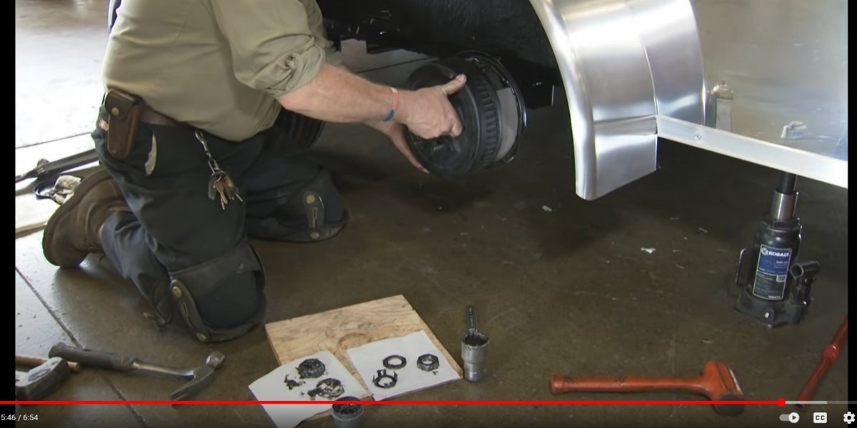 Axle Care Maintaining your Wheel Bearings — TCTeardrops