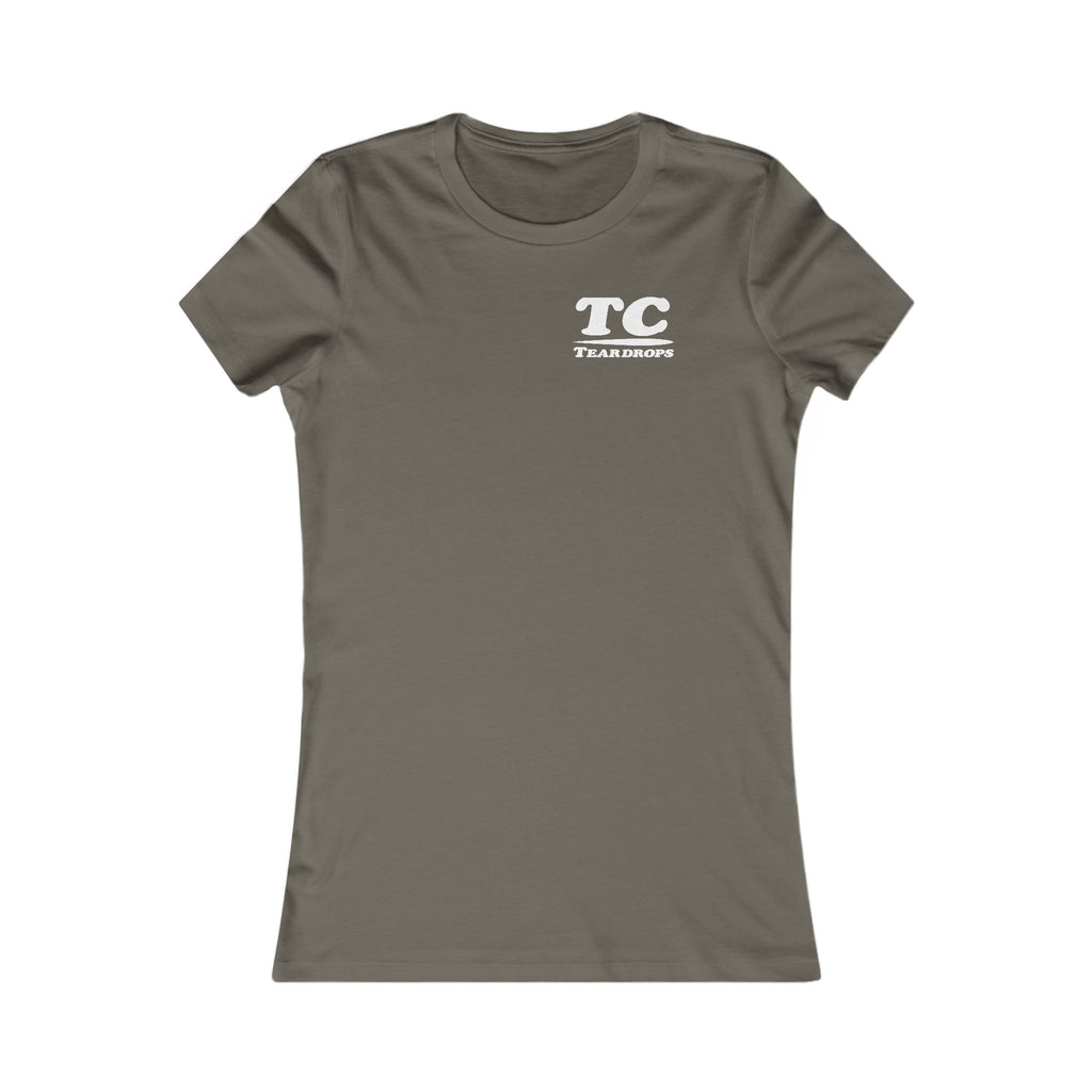 Ladies Short Sleeve TC-Tee Pocket Logo — TCTeardrops